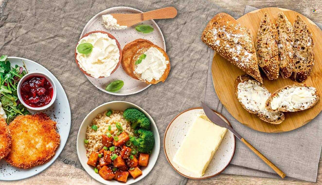 Frischkäse mit Kräutern und Dipsorten