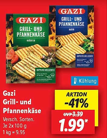 Gazi Grill- und Pfannenkäse