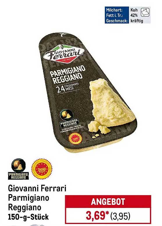 Giovanni Ferrari Parmigiano Reggiano 150-g-Stück