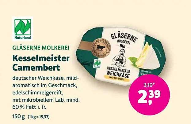 GLÄSERNE MOLKEREI Kesselmeister Camembert