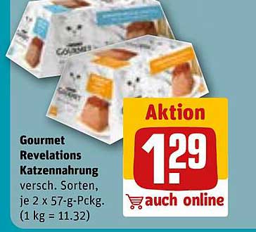 Gourmet Revelations Katzennahrung 2 x 57-g-Päckchen