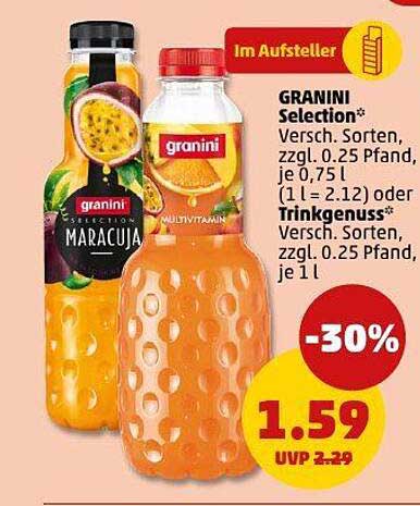 GRANINI Selection verschiedene Sorten 1 l