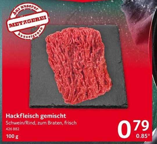 Hackfleisch gemischt - Schwein/Rind, zum Braten, frisch