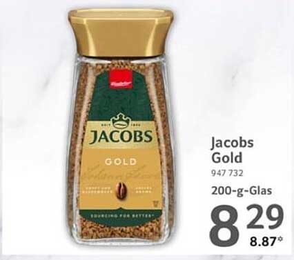 Jacobs Gold 200-g-Glas