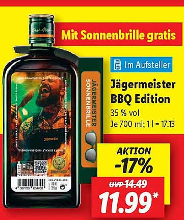 Jägermeister BBQ Edition 700 ml