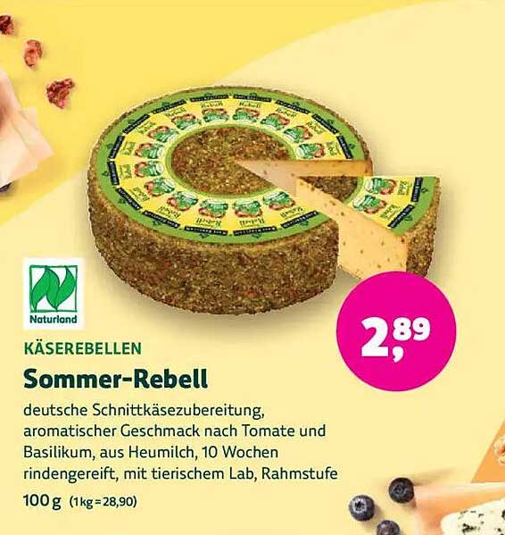 Käserebellen Sommer-Rebell