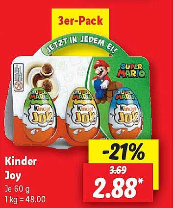 Kinder Joy 3er-Pack