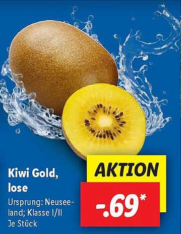Kiwi Gold, lose