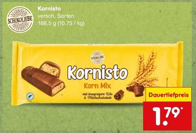 Kornisto – Verschiedene Sorten, 166,5 g