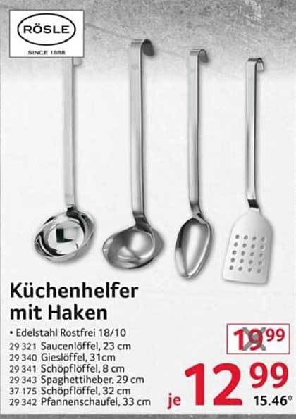 Küchenhelfer mit Haken von RÖSLE