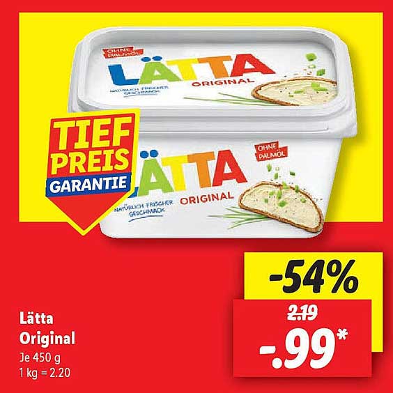 Lätta Original 450 g