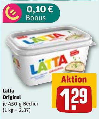 Lätta Original - 450 g Becher