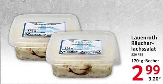Lauenroth Räucherlachsalsat 170-g-Becher