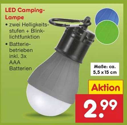 LED Camping-Lampe
