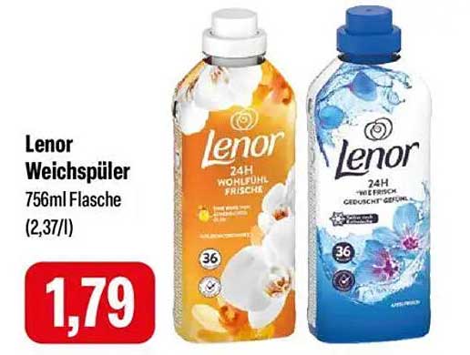 Lenor Weichspüler 756ml Flasche