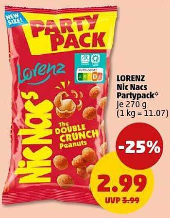 Lorenz Nic Nacs Partypack 270 g