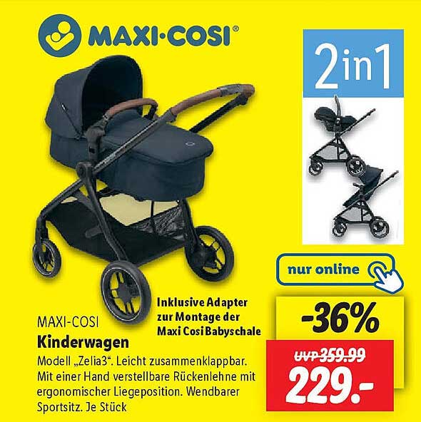 MAXI-COSI Kinderwagen 'Zelia³'