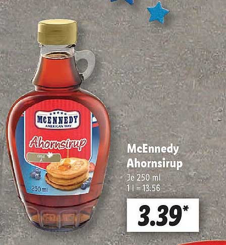 McEnnedy Ahornsirup 250 ml