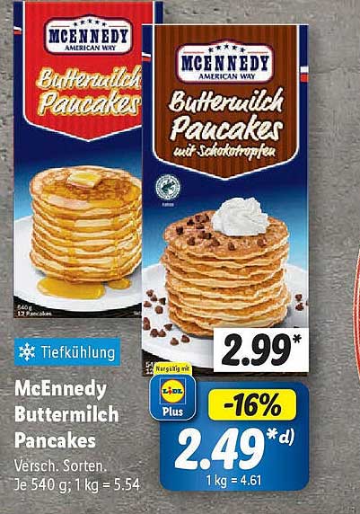 McEnnedy Buttermilch Pancakes