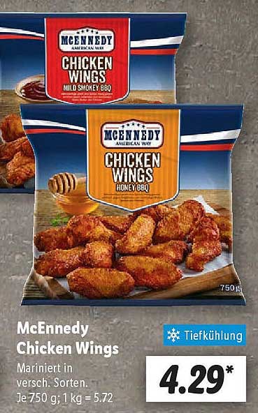 McEnnedy Chicken Wings - Marinierte Köstlichkeit für jeden Anlass