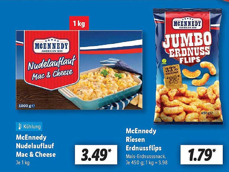 McEnnedy Nudelauflauf Mac & Cheese 1 kg