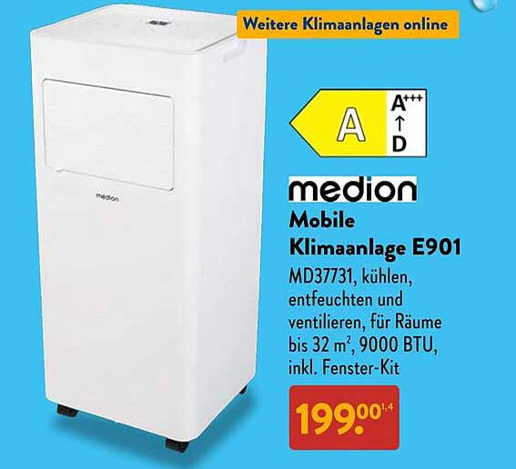 medion Mobile Klimaanlage E901 MD37731