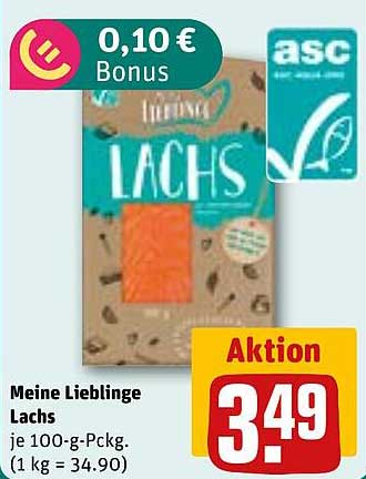 Meine Lieblinge Lachs 100-g-Pckg.