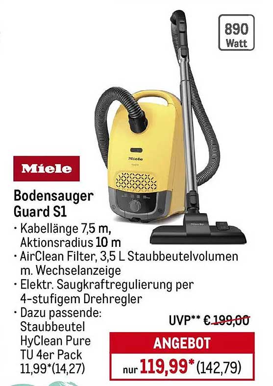 Miele Bodensauger Guard S1