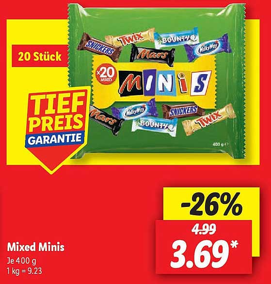 Mixed Minis - 20 Stück