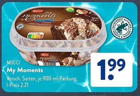 Mucci My Moments 900-ml-Packung