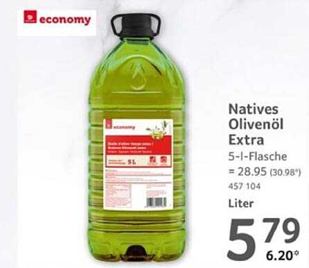 Natives Olivenöl Extra 5L - Economy
