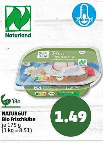 NATURGUT Bio Frischkäse je 175 g