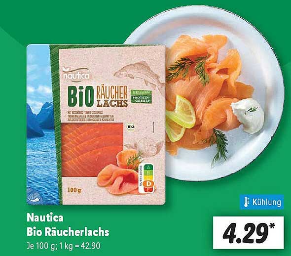 Nautica Bio Räucherlachs