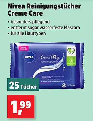 Nivea Reinigungstücher Creme Care