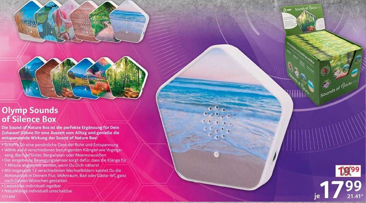 Olymp Sounds of Silence Box