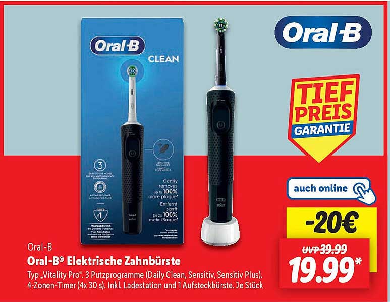 Oral-B® Elektrische Zahnbürste