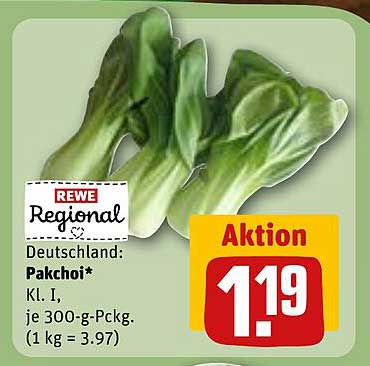 Pakchoi Kl. I, je 300-g-Pckg.