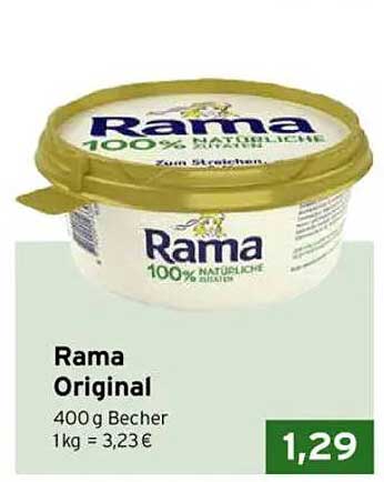 Rama Original 400 g Becher