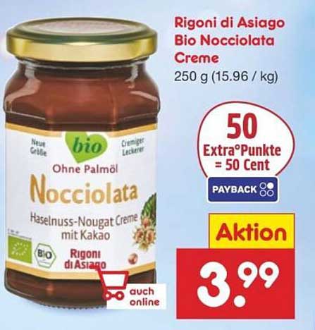 Rigoni di Asiago Bio Nocciolata Creme