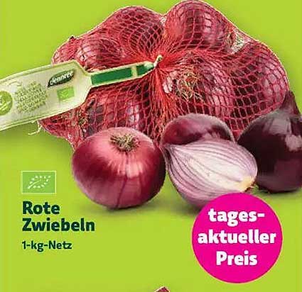 Rote Zwiebeln - 1-kg-Netz