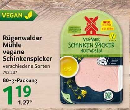 Rügenwalder Mühle vegane Schinkenspicker – verschiedene Sorten