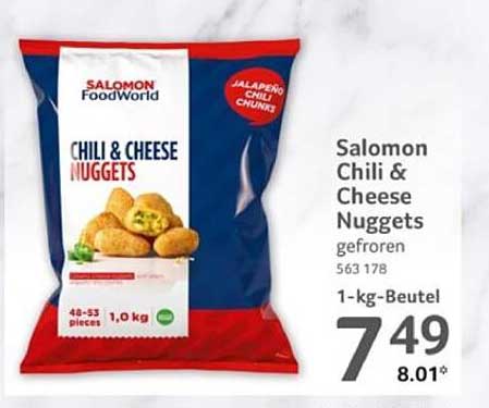 Salomon Chili & Cheese Nuggets
