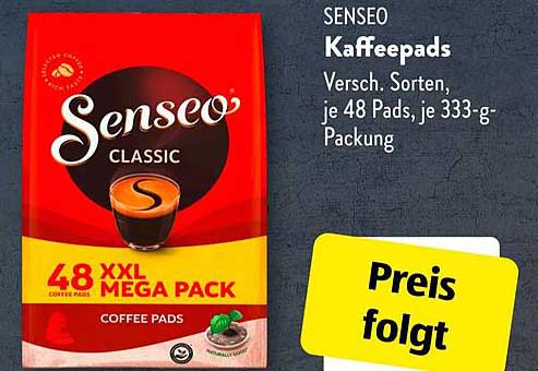 SENSEO Kaffepads 48 XXL Mega Pack