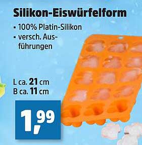 Silikon-Eiswürfelform