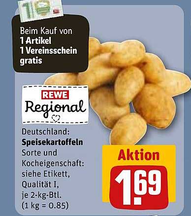SPEISEKARTOFFELN - REWE Regional Aktion