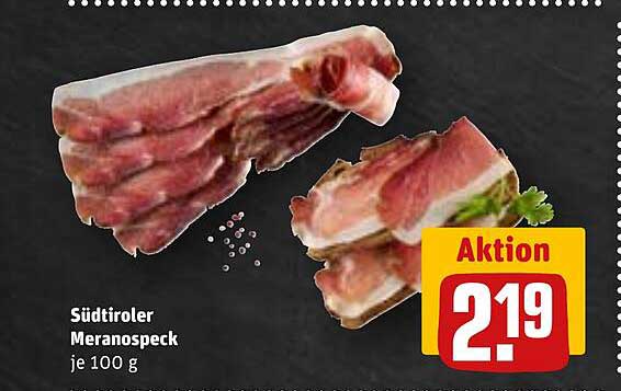 Südtiroler Meranospeck je 100 g