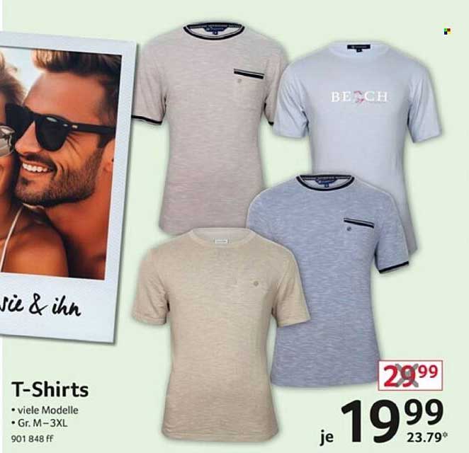 T-Shirts in vielen Modellen für Herren