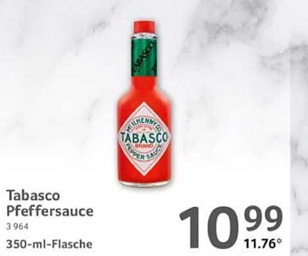 Tabasco Pfeffersauce 350 ml