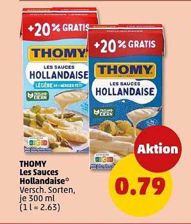THOMY Les Saucen Hollandaise - Verschiedene Sorten, je 300 ml