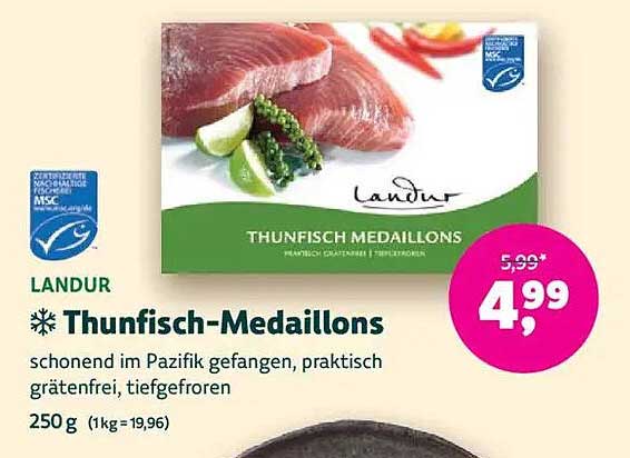 Thunfisch-Medaillons